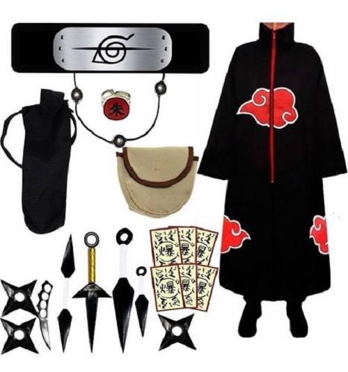 Les accessoires pour compléter votre déguisement Akatsuki - L