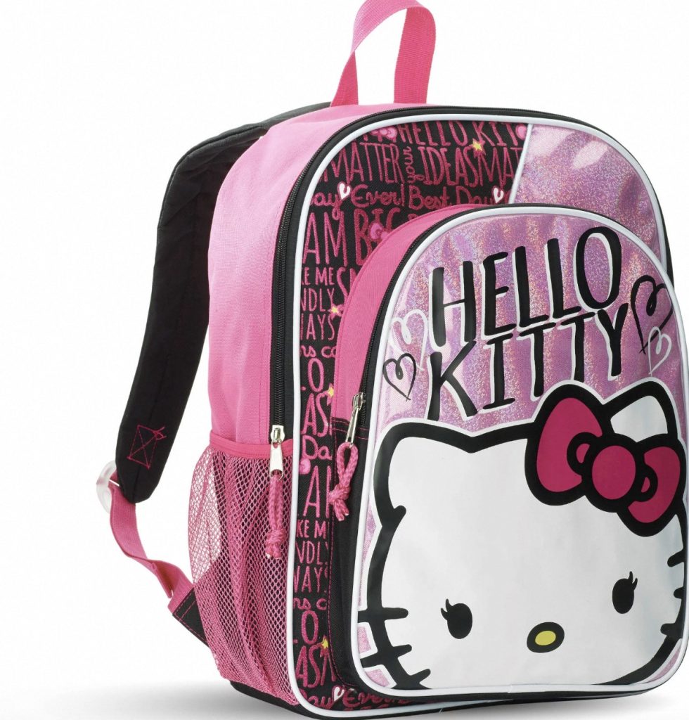 hello kitty plush backpack
