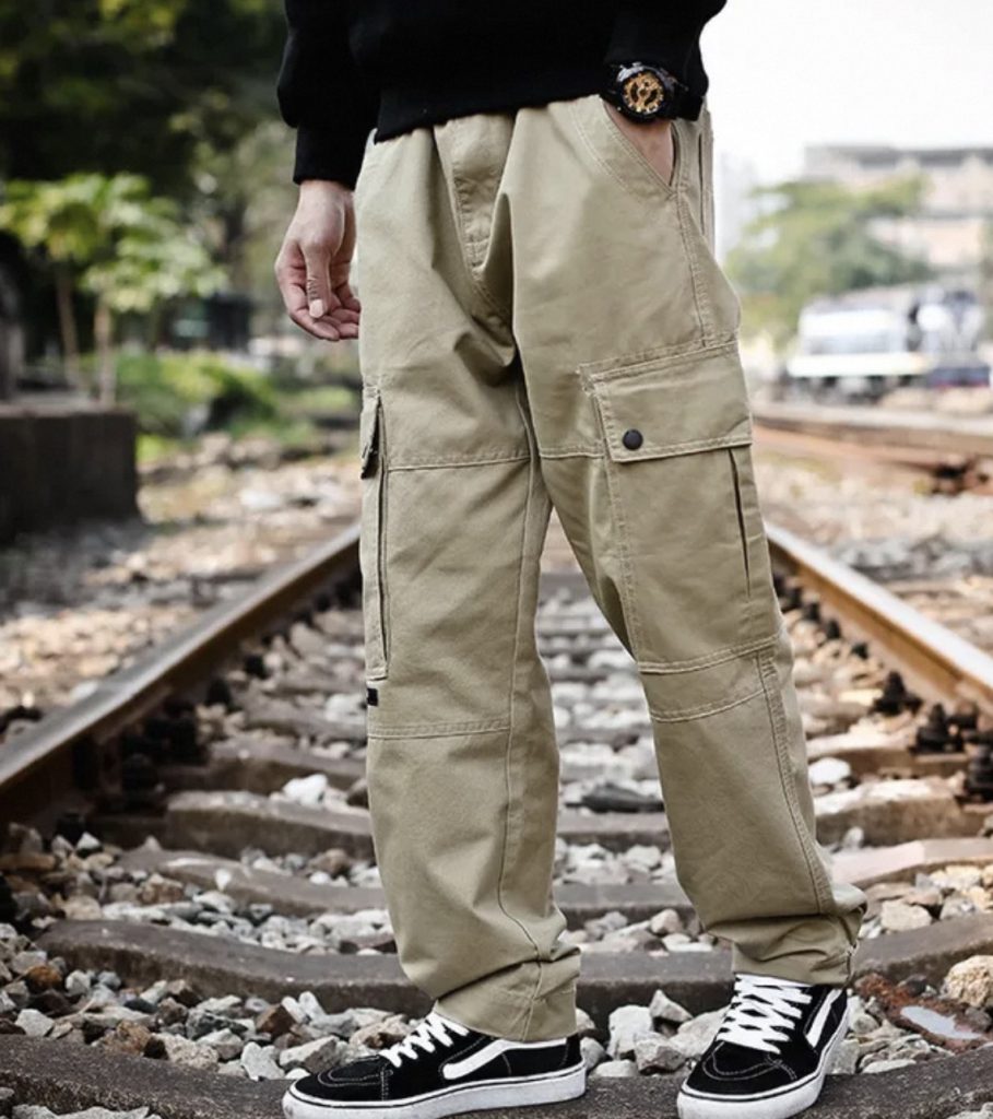 baggy cargo pants men