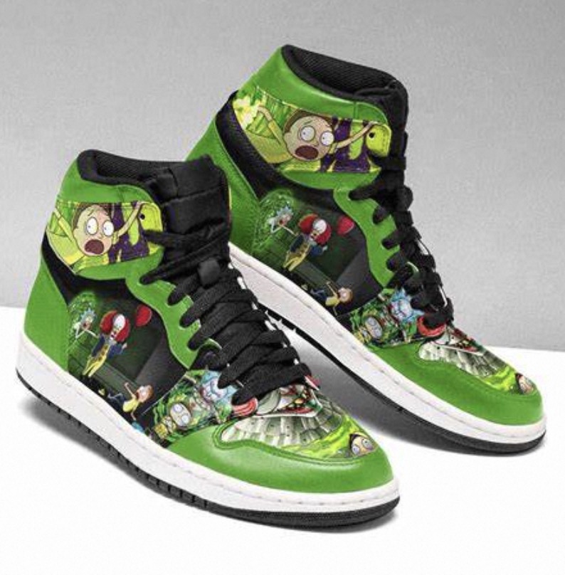 rick and morty shoes