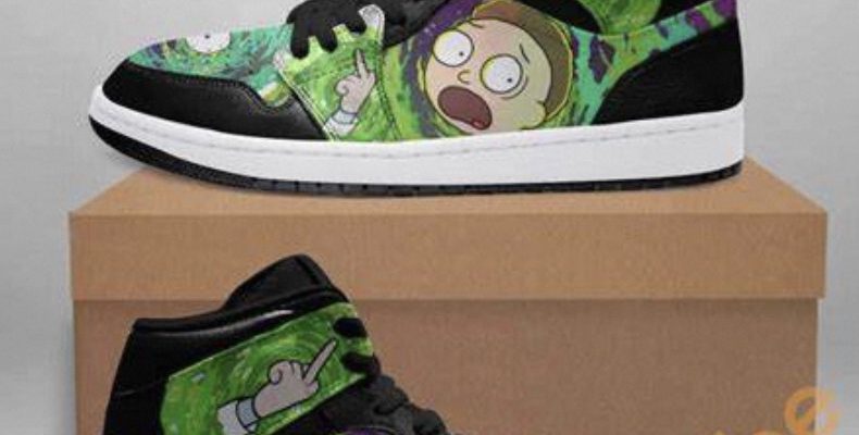 rick and morty shoes