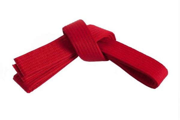 red belt karate