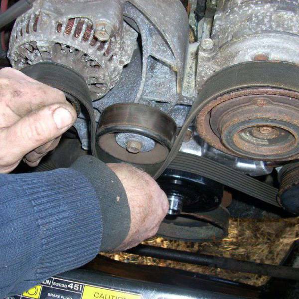 how to tighten serpentine belt