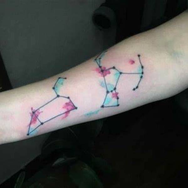 orion's belt tattoo