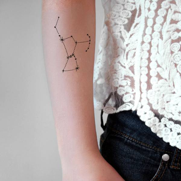 orion's belt tattoo