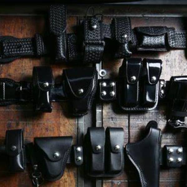 police duty belt setup