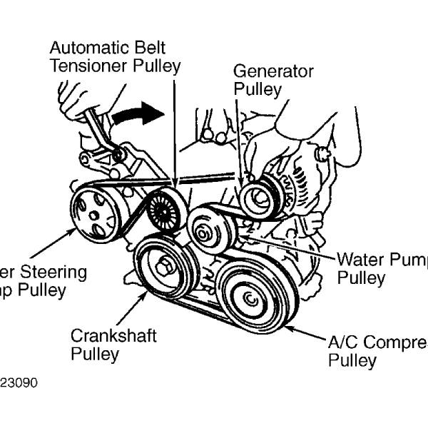 serpentine belt diagram