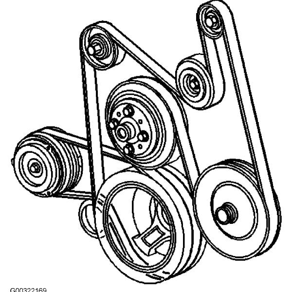 serpentine belt diagram