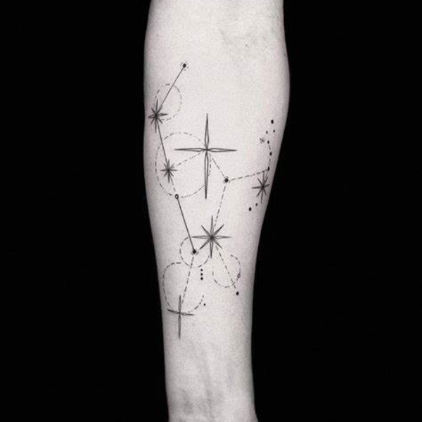 orion’s belt tattoo