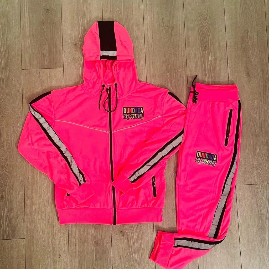 pink tracksuit