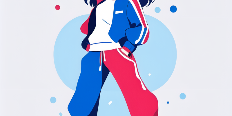 blue tracksuit