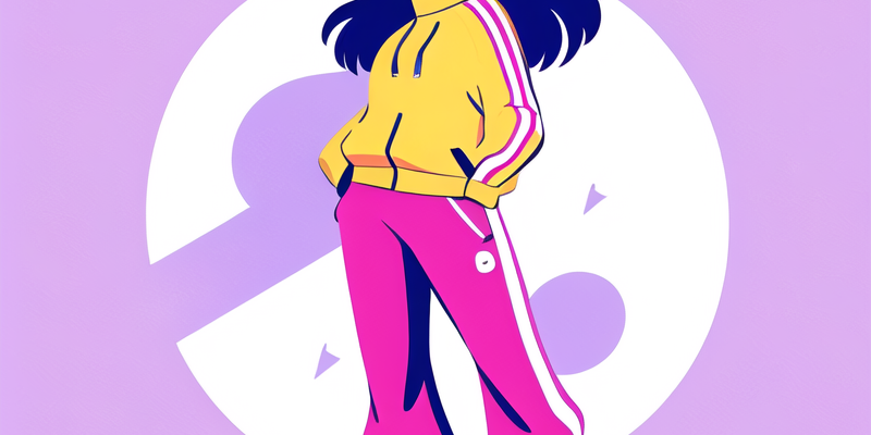 purple tracksuit