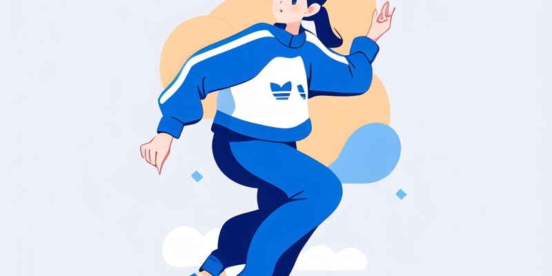 blue adidas tracksuit