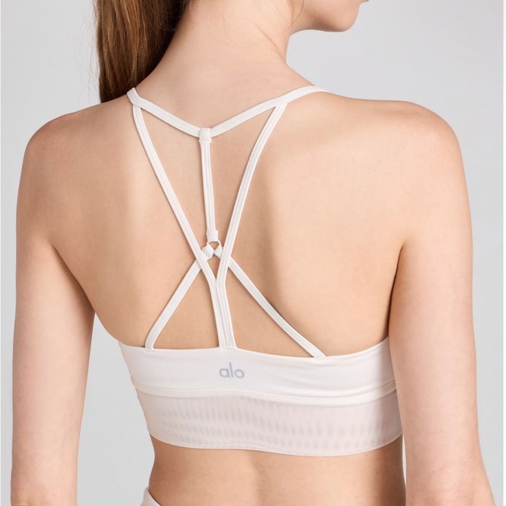 white sports bras