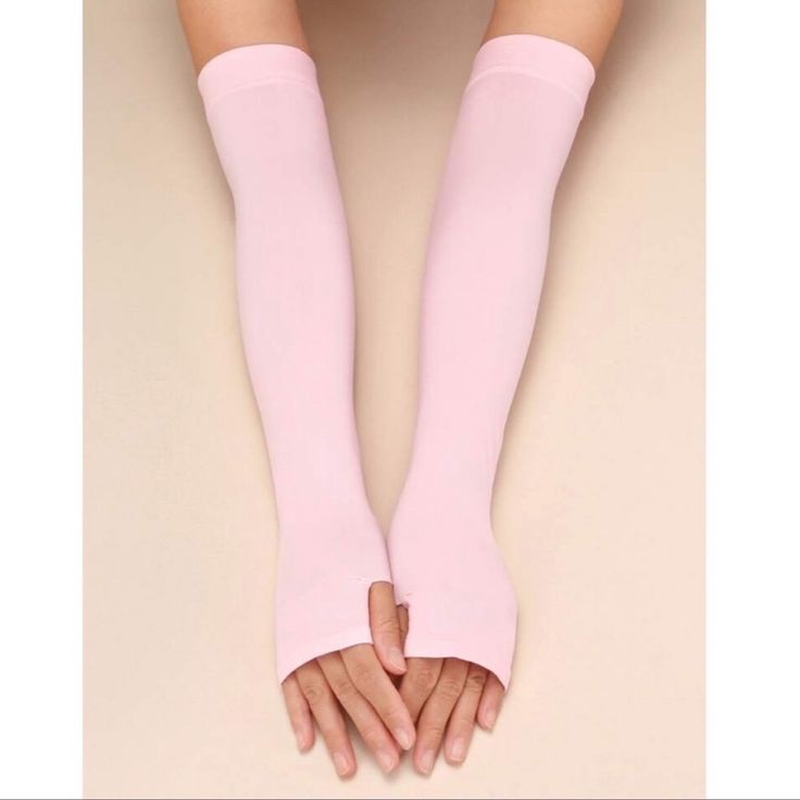 pink arm sleeves