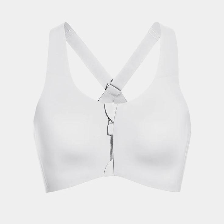 zip front sports bras