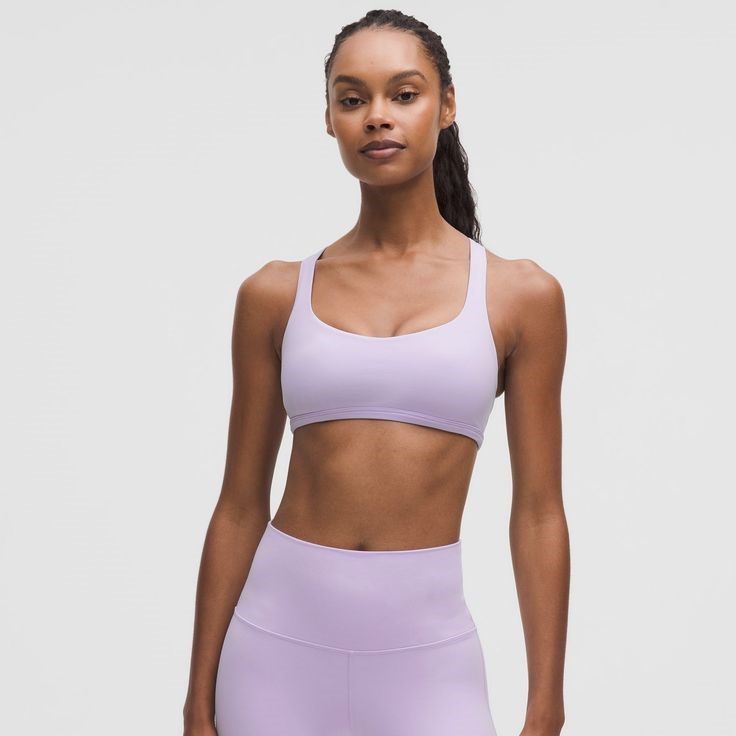 purple sports bras