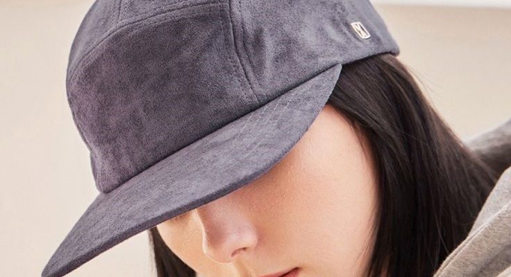suede baseball cap