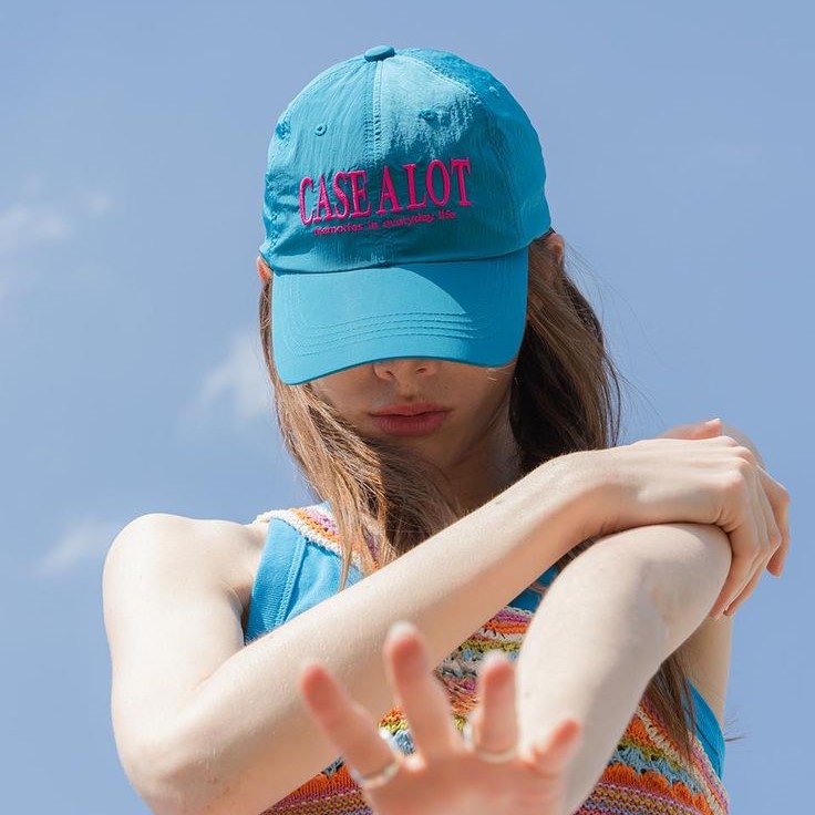 navy baseball cap