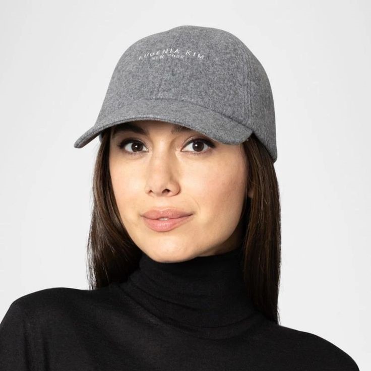 cashmere baseball cap