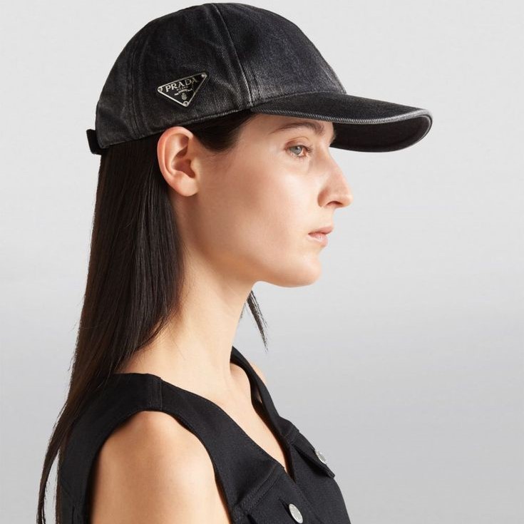 leather baseball cap