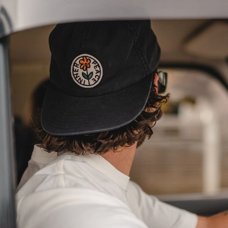flat brim baseball cap