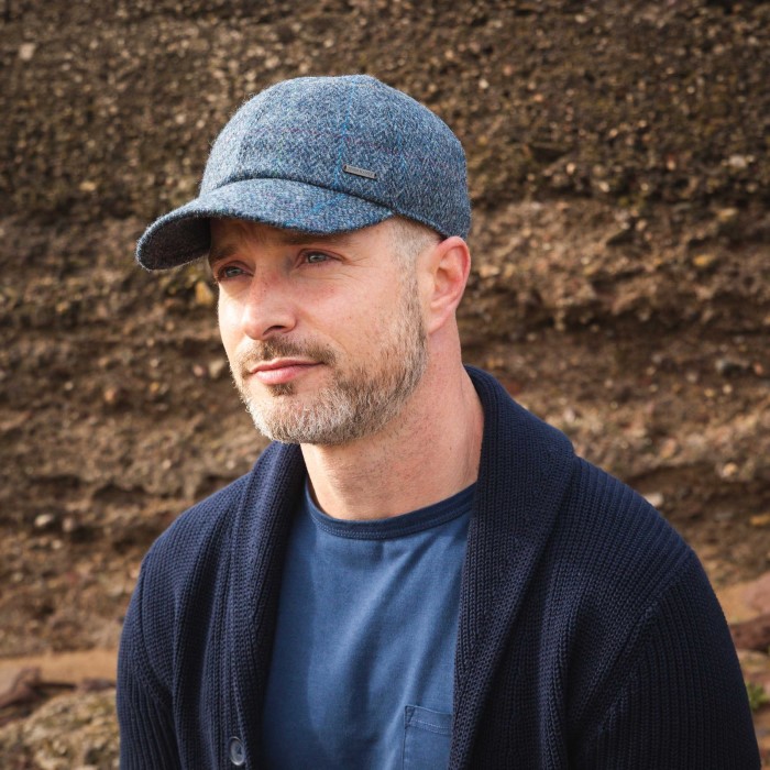 denim baseball cap
