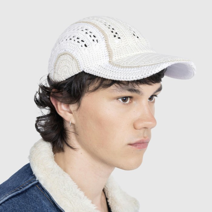 crochet baseball cap
