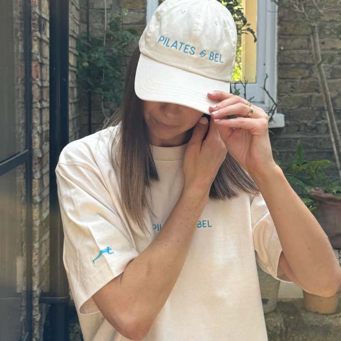 white baseball cap
