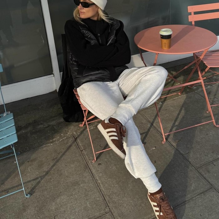 brown suede sneaker