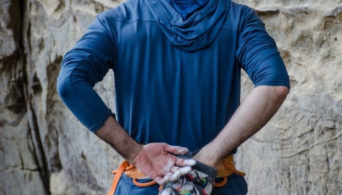 climbing chalk bag
