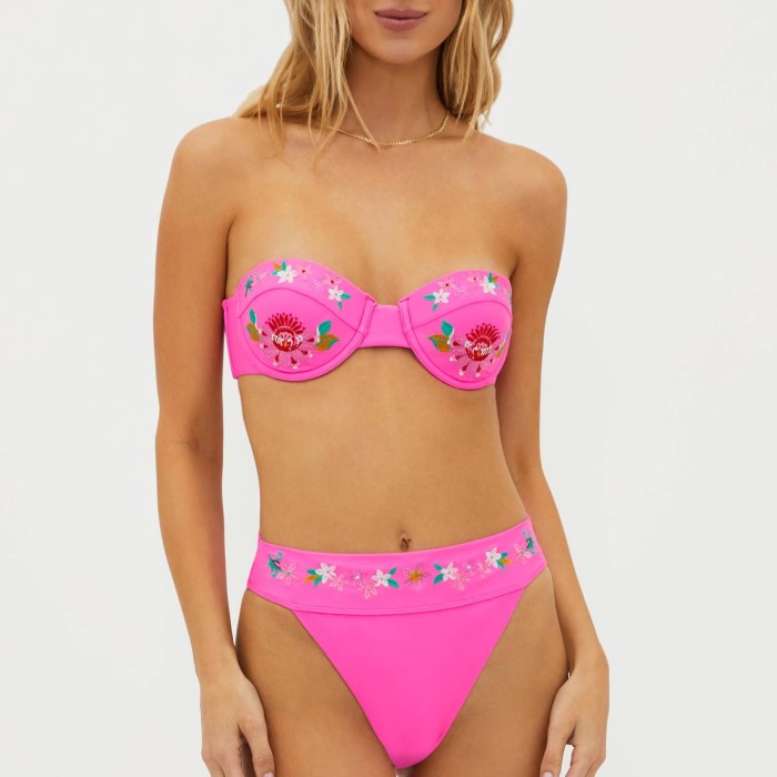 neon swimsuit