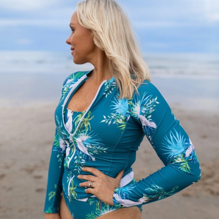 what is a rash guard swimsuit