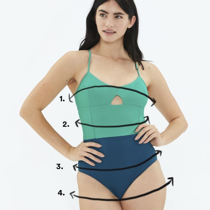 how to measure torso for swimsuit