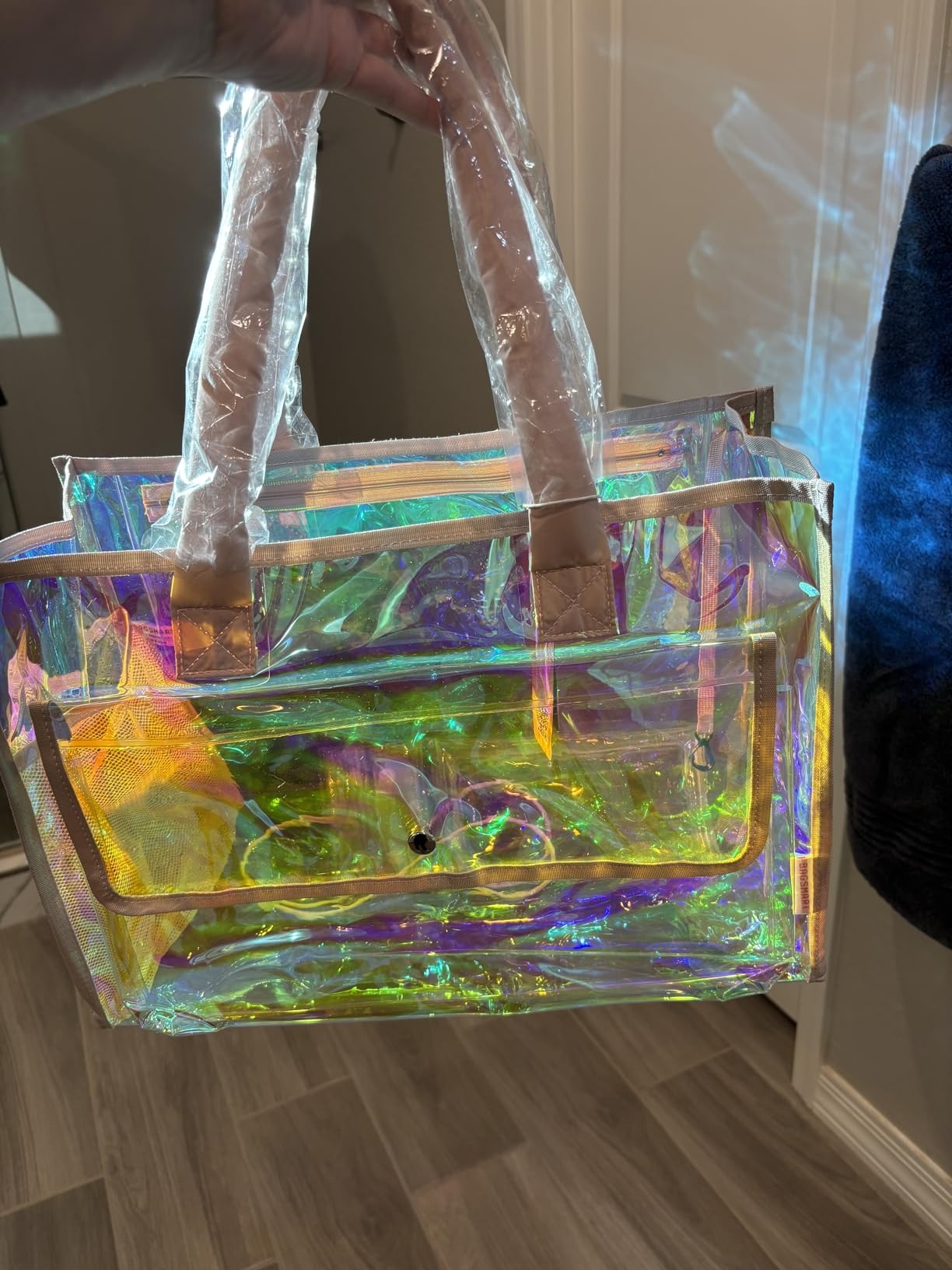 plastic beach bag
