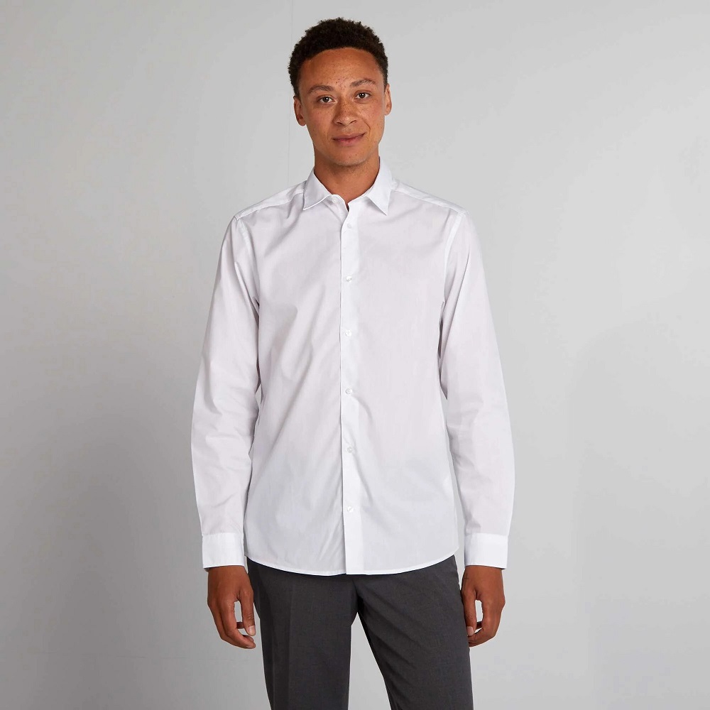 men's white shirt